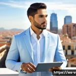 감정평가사의 직업 전망 - **Prompt: The Tech-Savvy Real Estate Appraiser**
    "A modern, professional real estate appraiser, ...