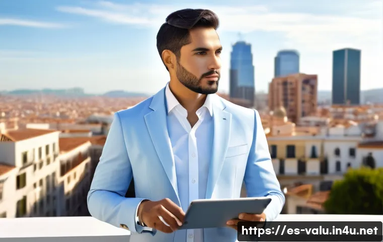 감정평가사의 직업 전망 - **Prompt: The Tech-Savvy Real Estate Appraiser**
    "A modern, professional real estate appraiser, ...